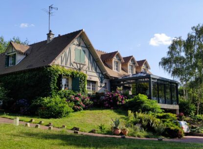 veranda sur maison - Orcemont